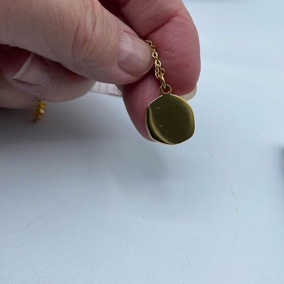 Squirrel pendent on 16” chain 1:5” extender gold colored - Picture 10 of 10